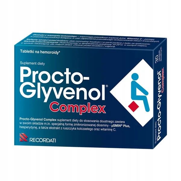 Procto-Glyvenol Complex 30 tabletek zdjęcie 1