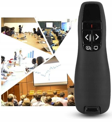 WSKAŹNIK PREZENTER LASEROWY PILOT BEZPRZEWODOWY DO PREZENTACJI LASER USB na Arena.pl