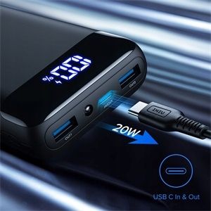 INIU kompaktowy powerbank 20000mAh Dual 3A USB-C do telefonu komórkowego na Arena.pl