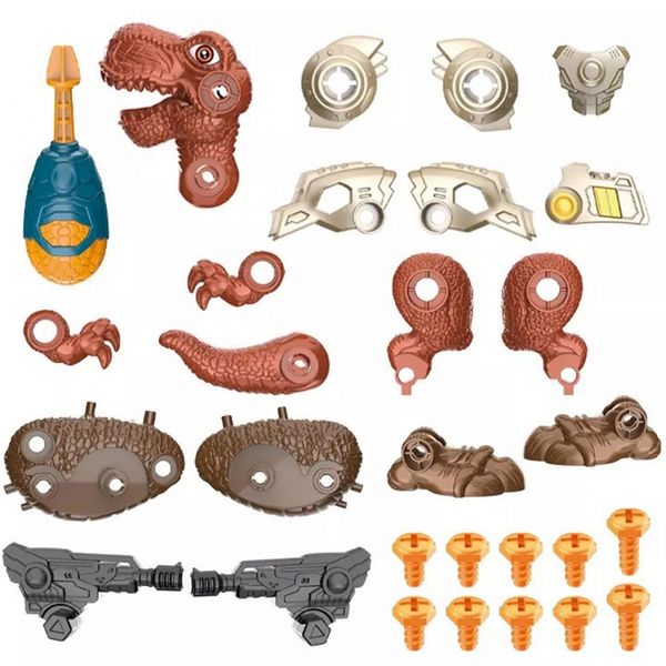Dinozaur transformujący Tyranozaur do skręcania 2w1 zdjęcie 4