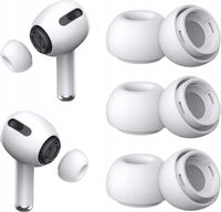 Oryginalne GUMKI NAKŁADKI DOUSZNE do APPLE AIRPODS PRO 2 generacji ZESTAW