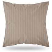 Poszewka Na Poduszkę 40X40 Bawełna Adamaszek - Taupe