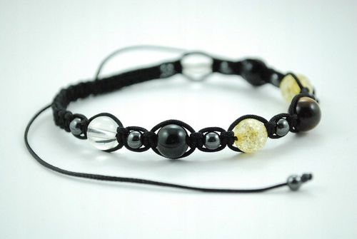 Bransoletka makrama znak zodiaku LEW zodiak na Arena.pl