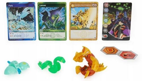 BAKUGAN Evolution PLATINUM Metal 3sz NEO DRAGONOID na Arena.pl