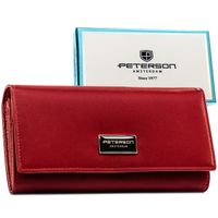 portfel damski skóra+pu ptn ps122-hnl-2845 red