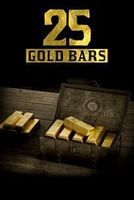 Red Dead Redemption 2 Online - 25 Sztabek Złota Gold Bars XBOX One 24/7