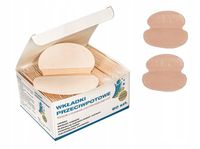 WKŁADKI ANTYPOTOWE PRZECIWPOTOWE OCHRONA POD PACHY 60szt BEŻOWE