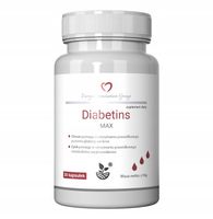 Diabetins Max - Kapsułki z Chromem, Morwą Białą i Cynkiem