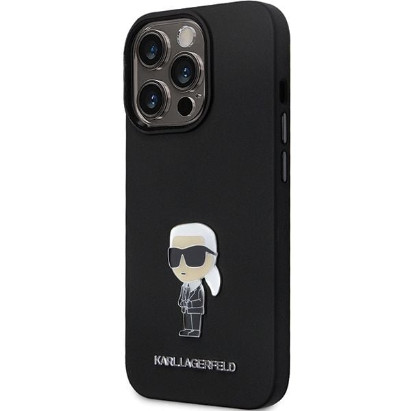 Etui Karl Lagerfeld do iPhone 14 Pro, Czarny zdjęcie 2