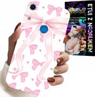 ETUI DO HUAWEI Y6S - RÓŻOWE WSTAZKI WSTĄZKA MODNE WZORY CASE