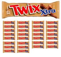 Twix Xtra Baton z ciastkami i karmelem oblany czekoladą 75 g x30 sztuk
