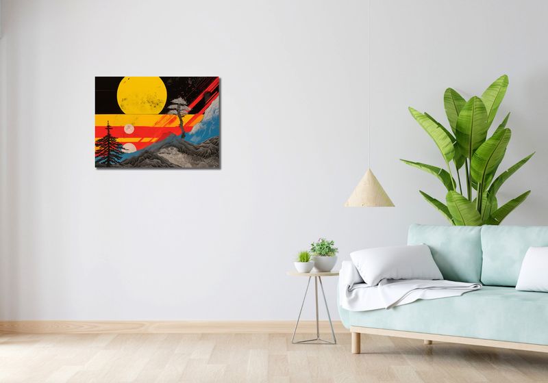 Obraz 70x50cm Górska Przemiana zdjęcie 2