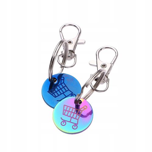 Brelok do kluczy Żeton Sklepowy do wóżka sklepu Moneta breloczek Kameleon na Arena.pl