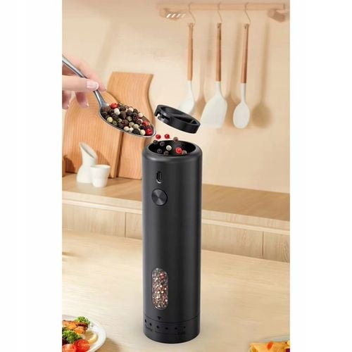 Młynek Elektryczny do Pieprzu i Soli USB Solniczka i Pieprzniczka 2 na Arena.pl