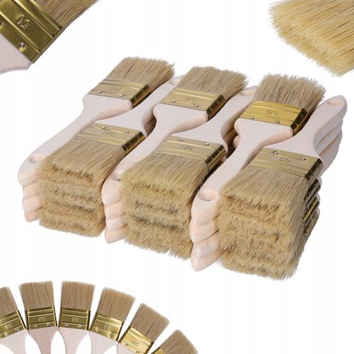 PĘDZLE PŁASKIE ANGIELSKIE 50mm x 24szt PRODUCENT na Arena.pl