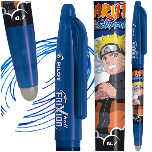 PIÓRO KULKOWE WYMAZYWALNE 0.7 MM PILOT FRIXION NARUTO NIEBIESKI na Arena.pl
