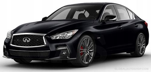 Infiniti Q50 - Chromowane Listwy Grill Chrom Atrapy Zderzaka Tuning na Arena.pl