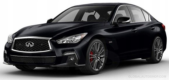 Infiniti Q50 - Chromowane Listwy Grill Chrom Atrapy Zderzaka Tuning zdjęcie 5