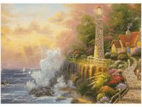 50X70CM DOMEK LATARNIKA OBRAZ POKOJU DREWNINE