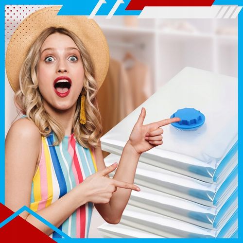 WORKI PRÓŻNIOWE Na Ubrania Pościel Torby, ZESTAW 12 SZTUK , 4 ROZMIARY na Arena.pl