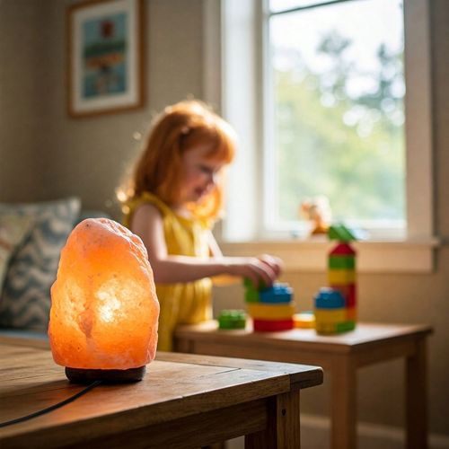 LAMPA SOLNA sól Himalajska 3-5 KG JONIZATOR Lampka Naturalna bryła z na Arena.pl