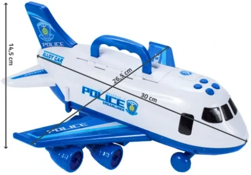 SAMOLOT POLICYJNY INTERAKTYWNY Z POJAZDAMI POLICJA LOTNISKO OTWIERANY na Arena.pl