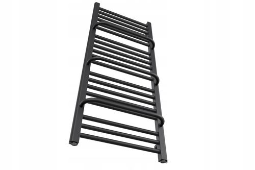 GRZEJNIK ŁAZIENKOWY POWER 1350x550 CZARNY MAT na Arena.pl