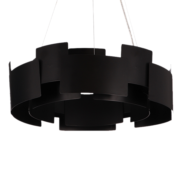 LAMPA WISZĄCA TORINO BLACK 24W LED zdjęcie 3