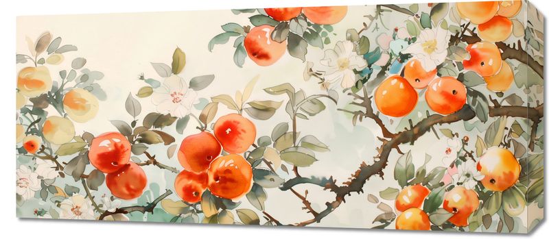 Obraz 90x40cm Persymony zdjęcie 1
