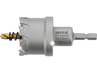 OTWORNICA DO METALU 40 MM Z WĘGLIKIEM SPIEKANYM YG10X KORONKA TCT YATO