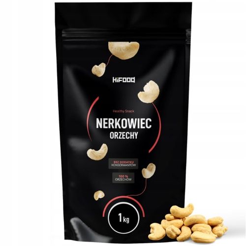 ORZECHY NERKOWCA CAŁE 1kg HiFOOD PREMIUM NERKOWCE na Arena.pl