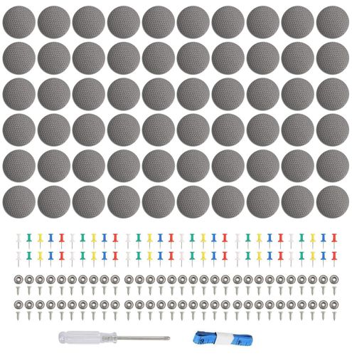 ZESTAW NAPRAWCZY DO PODSUFITKI SAMOCHODOWEJ SZARY DO NAPRAWY 100szt na Arena.pl