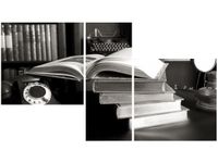 90X50CM BIBLIOTECZKA TRÓJ OBRAZ ŚCIANY