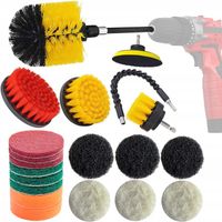 SZCZOTKI SPRZĄTAJĄCE NA WKRĘTARKĘ WIERTARKĘ PADY