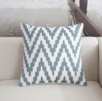 Poszewka na poduszkę we wzory geometryczne Szlaczki 45x45cm