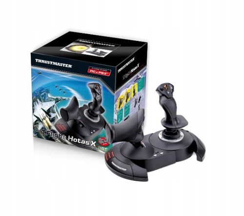 Joystick przewodowy z przepustnicą Thrustmaster T-Flight Hotas X do PC na Arena.pl