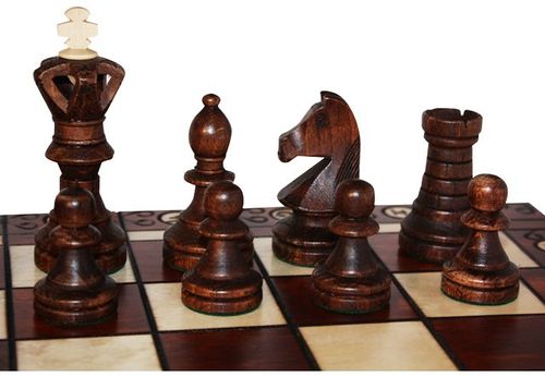 SZACHY AMBASADOR ORYGINAŁ 54 x 54 cm PUDEŁKO LUX na Arena.pl