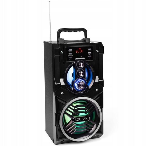 MOBILNY GŁOŚNIK BOOMBOX BLUETOOTH FM 3szt-MIKROFON na Arena.pl