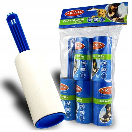 Rolka do Czyszczenia Ubrań z Sierści Wałek 15 szt na Arena.pl