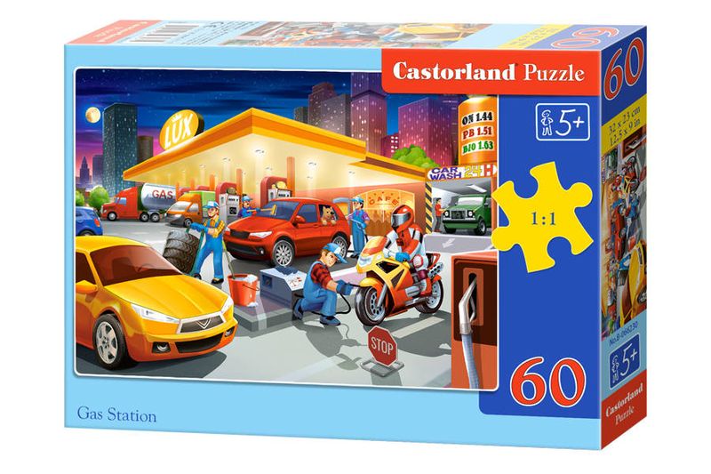 Puzzle 60 el. Gas Station zdjęcie 1