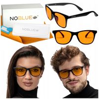 OKULARY BLOKUJĄCE NIEBIESKIE ŚWIATŁO DO KOMPUTERA.ZERÓWKI. CERTYFIKAT PL