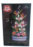 Fantasy Collection ORCHIDEA Z POZYTYWKĄ klocki ELEFUN 471 elementów Duży
