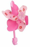 Wiatraczek do roweru na kierownicę - różowy