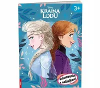 Disney Kraina Lodu Kolorowanka z naklejkami