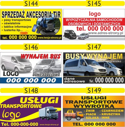 GOTOWE BANERY MECHANIKA AUTO NAPRAWA MOTORYZACJA na Arena.pl