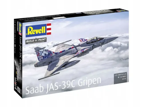 Saab JAS-39C Gripen - Revell Plastic ModelKit 03776 1:72 na Arena.pl