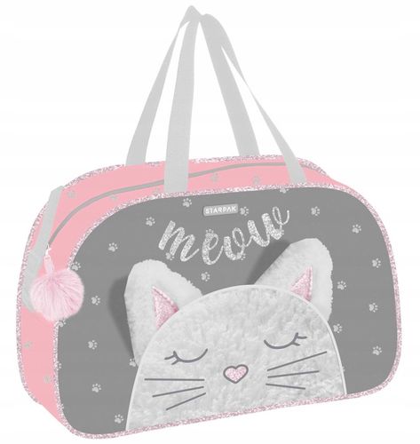 Pojemna torba na ramię dla dziewczynki KOTEK na Arena.pl