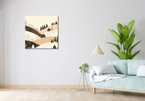 Obraz 70x70cm Jesień w Wzgórzach na Arena.pl