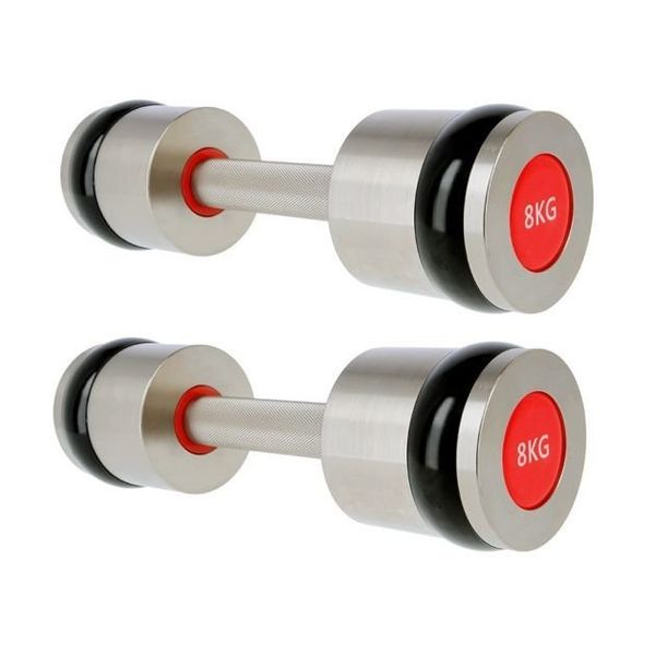 Hantle chromowane HH08 HMS 2x8 kg zdjęcie 1
