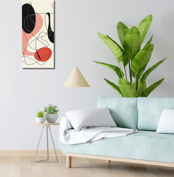 Obraz 30x70cm Wibracje Abstrakcji zdjęcie 2